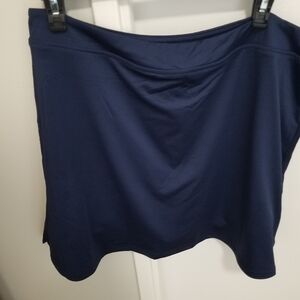 Navy Blue Women's Skort